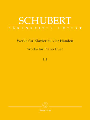 Works for Piano Duet (Four Hands-One Piano), Volume 3