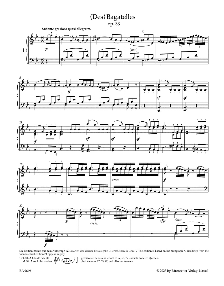 Complete Bagatelles for Piano - Image 2