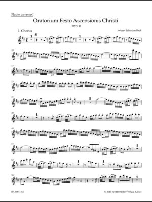 Ascension Oratorio BWV 11