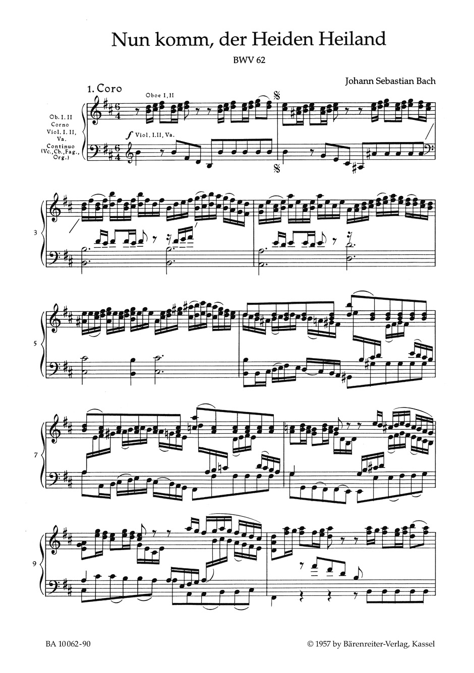 Nun komm, der Heiden Heiland BWV 62 - Image 2