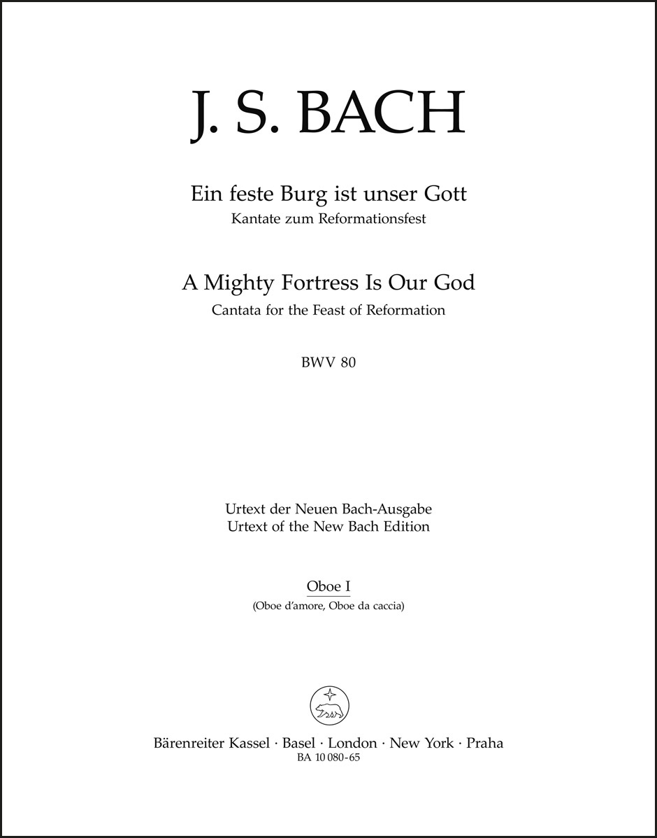 A Mighty Fortress is Our God BWV 80