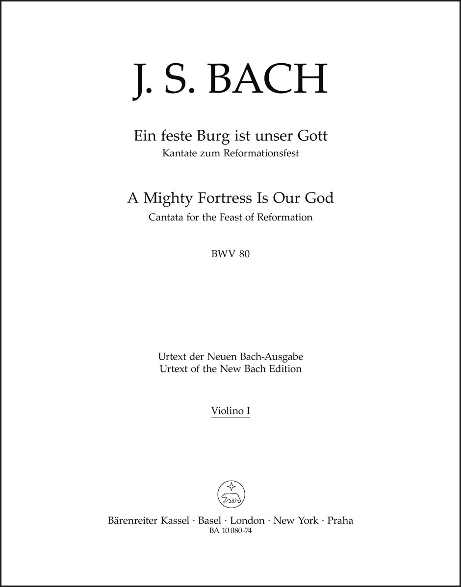 A Mighty Fortress is Our God BWV 80