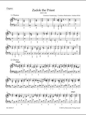 Zadok the priest HWV 258