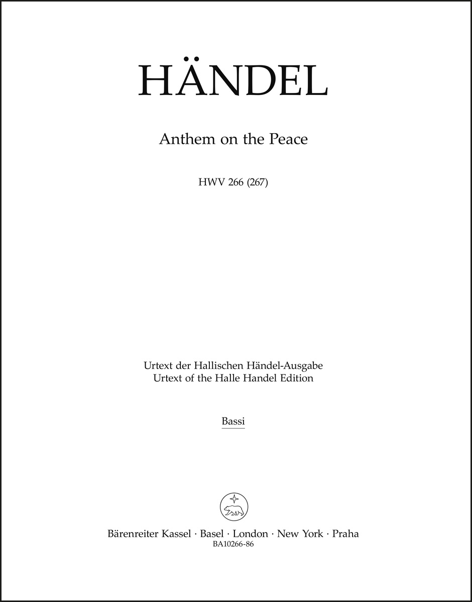 Anthem on the Peace HWV 266 (267)
