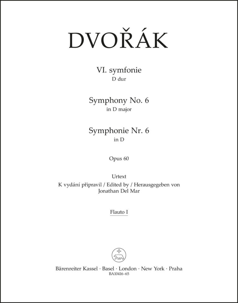 Symphony no. 6 in D major op. 60