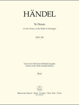 Te Deum for the Victory at the Battle of Dettingen HWV 283