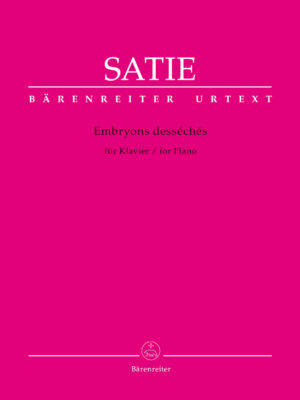 Embryons desséchés for Piano