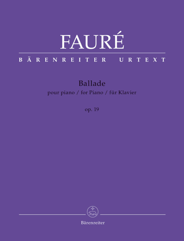 Ballade for Piano op. 19 N 56a