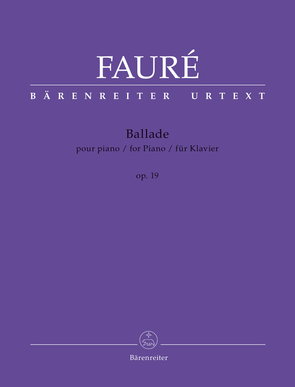 Ballade for Piano op. 19 N 56a