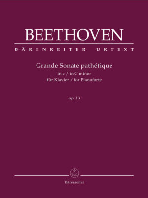 Grande Sonate pathétique for Pianoforte in C minor op. 13