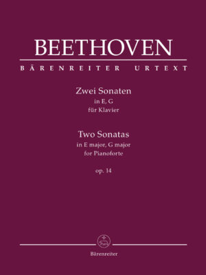 Two Sonatas for Pianoforte in E major, G major op. 14