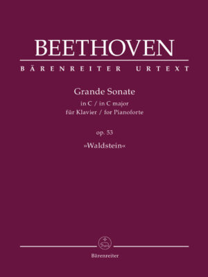 Grande Sonate for Pianoforte in C major op. 53 "Waldstein"