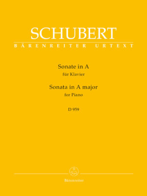 Sonata for Piano in A major D 959