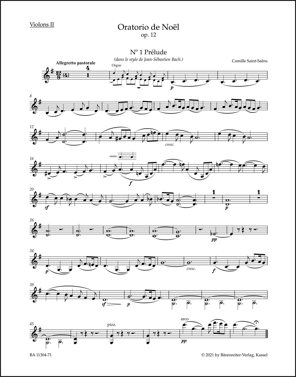 Oratorio de Noël op. 12