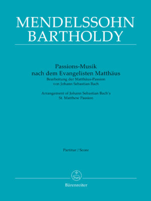 Passion Music after the Evangelist Matthew