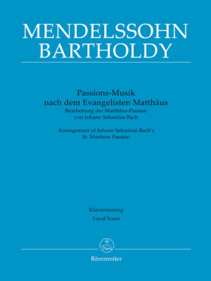 Passion Music after the Evangelist Matthew