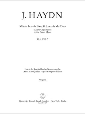 Missa brevis Sancti Joannis de Deo Hob. XXII:7 "Little Organ Mass"
