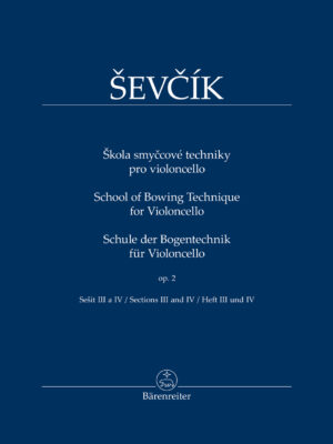 School of Bowing Technique for Violoncello op. 2