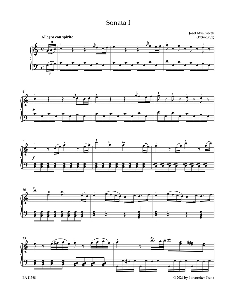 Six Easy Sonatas for Keyboard - Image 2