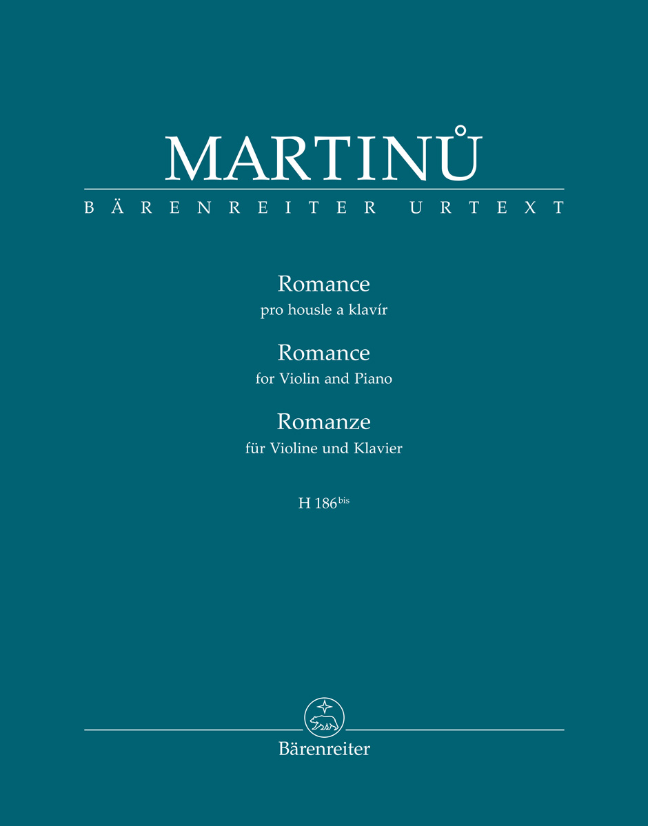Romance for Violin and Piano H 186bis