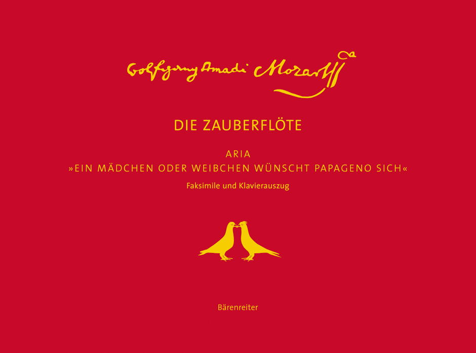 Ein Mädchen oder Weibchen wünscht Papageno sich