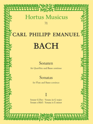Sonatas for Flute and Basso continuo