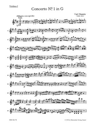 Konzert für Violoncello und Orchester no. 1 G-Dur