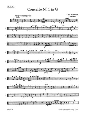 Konzert für Violoncello und Orchester no. 1 G-Dur