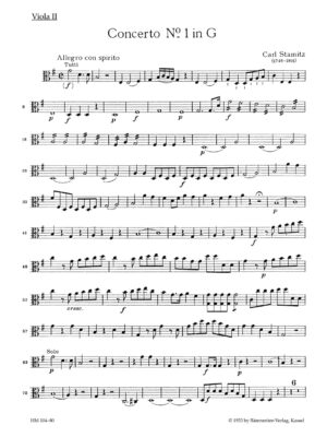 Konzert für Violoncello und Orchester no. 1 G-Dur