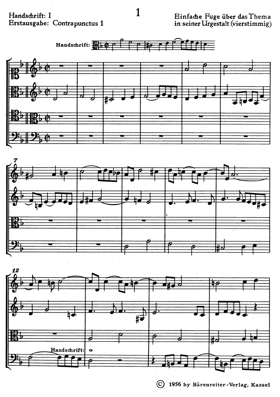 The Art of Fugue BWV 1080 - Image 2