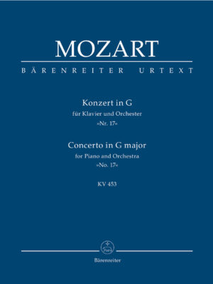 Concerto for Piano and Orchestra no. 17 in G major K. 453