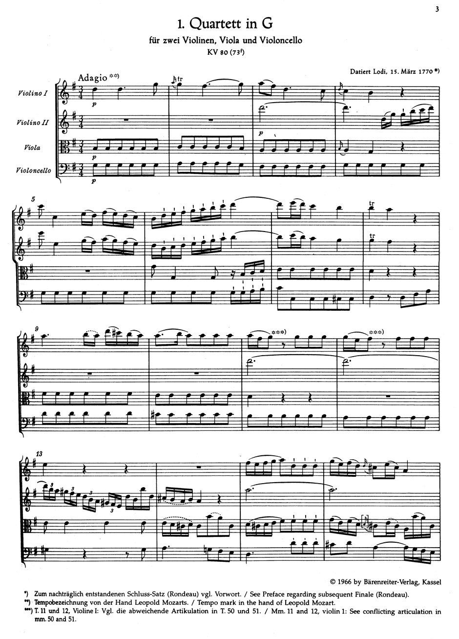 The Thirteen Early String Quartets - Image 2