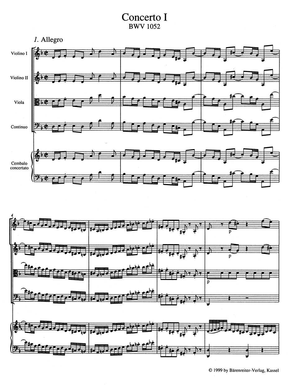 Concertos for Cembalo BWV 1052-1059 - Image 2