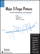 Achievement Skill Sheet No. 1: Major 5-Finger Patterns (FA420022)