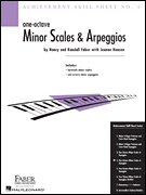 Achievement Skill Sheet No. 4: One-Octave Minor Scales & Arpeggios (FA420025)