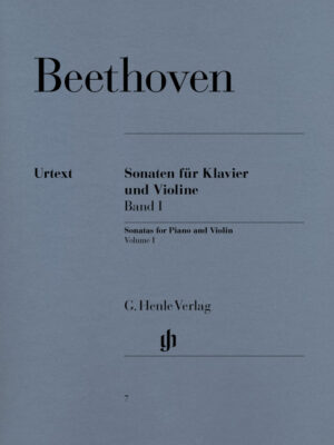 Sonatas for Piano and Violin Volume I (HN0007)