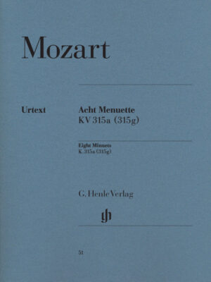 Eight Minuets K. 315a (315g) (HN0051)
