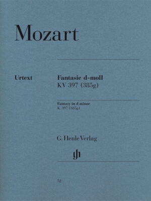 Fantasy in d minor K. 397 (385g) (HN0052)