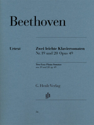 Piano Sonatas No. 19 in g minor and No. 20 in G major op. 49 (HN0056)