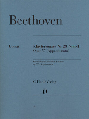Piano Sonata no. 23 in f minor op. 57 (Appassionata) (HN0058)