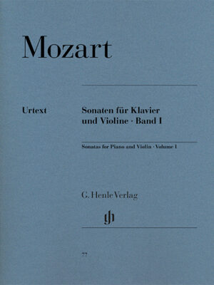 Sonatas for Piano and Violin Volume I (HN0077)