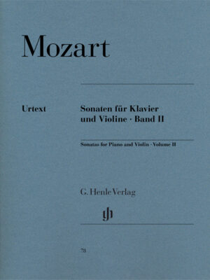 Sonatas for Piano and Violin Volume II (HN0078)
