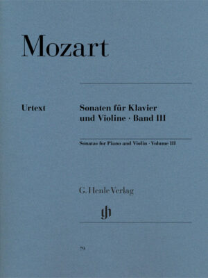 Sonatas for Piano and Violin Volume III (HN0079)