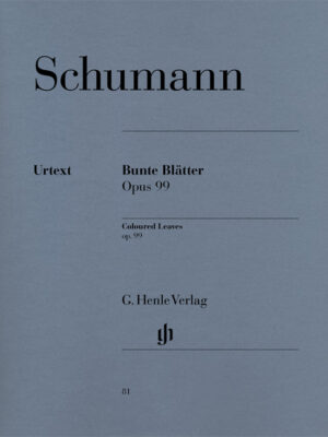 Coloured Leaves (Bunte Blätter) op. 99 (HN0081)