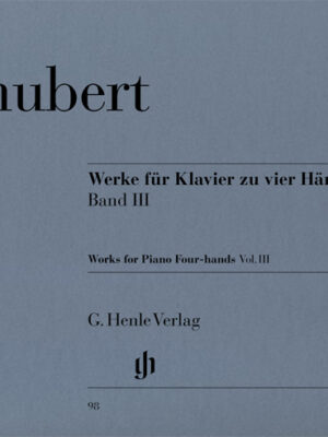 Works for Piano Four-hands Volume III (HN0098)