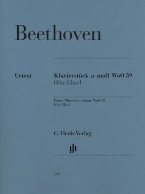 "For Elise" Piano Piece a minor WoO 59 (HN0128)