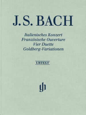 Italian Concerto, French Overture, Four Duets, Goldberg Variations (HN0130)