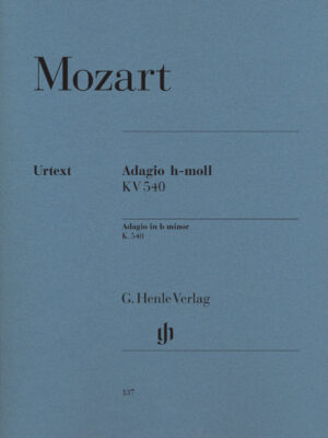Adagio in b minor K. 540 (HN0137)