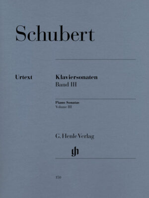 Piano Sonatas, Volume III (Early and Unfinished Sonatas) (HN0150)