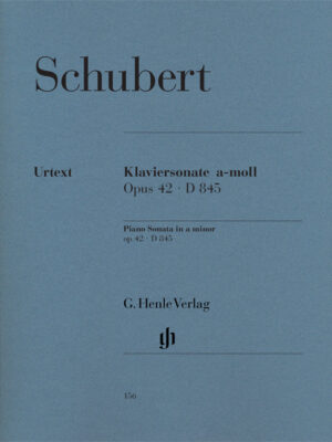 Piano Sonata a minor op. 42 D 845 (HN0156)